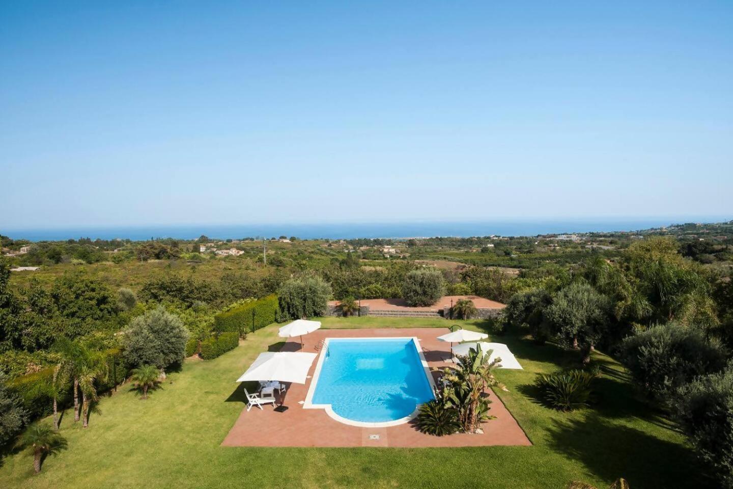 Villa Ginevra Santa Venerina Exterior foto